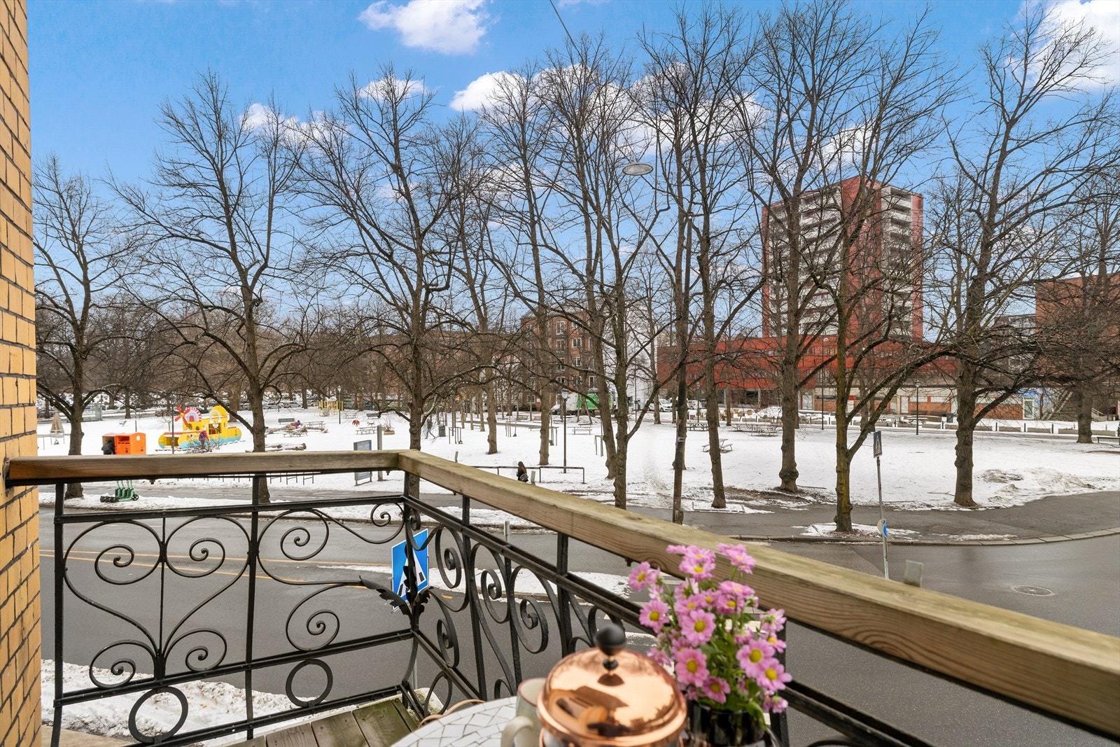 Her har du plass til en hyggelig liten sittegruppe Galleribilde