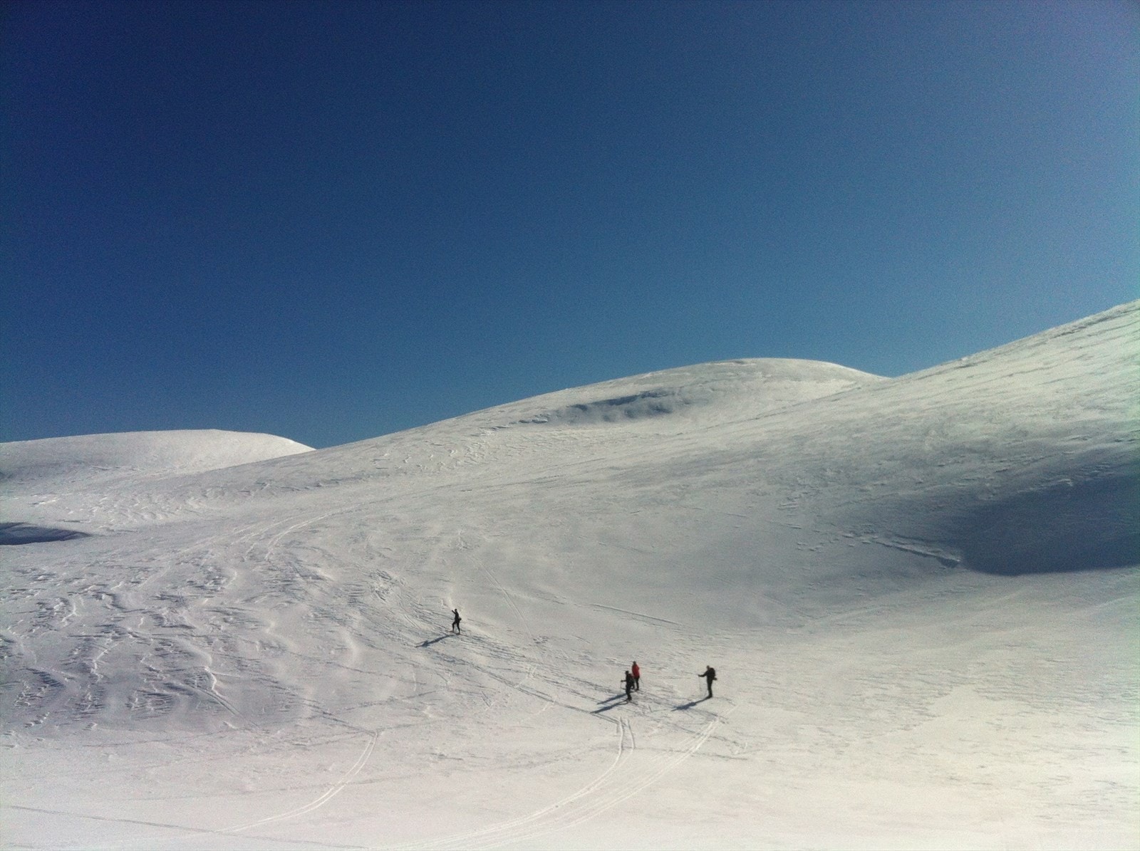 På vei til Bletoppen, 1342 m.o.h. Galleribilde
