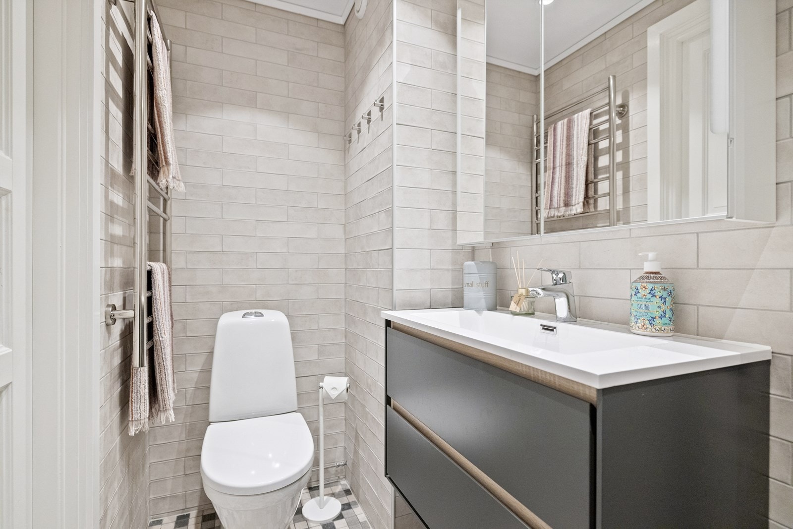 Badet er oppgradert i nyere tid. Galleribilde