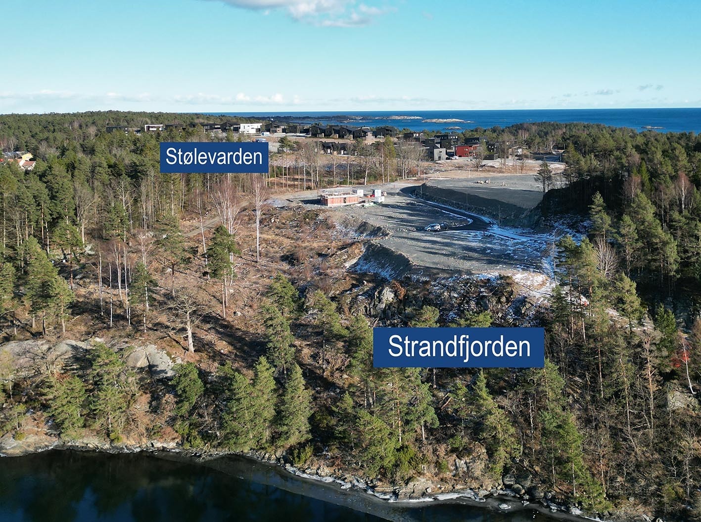Strandfjorden med Stølevarden bakerst. Galleribilde