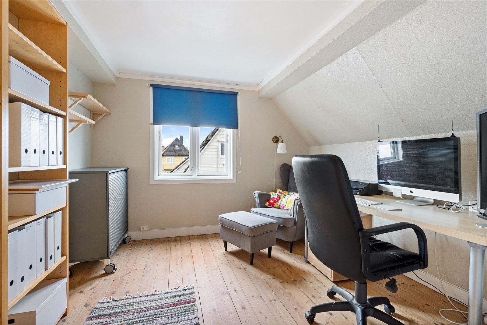 Hjemmekontor (ikke byggemeldt eller godkjent som rom for varig opphold) Galleribilde