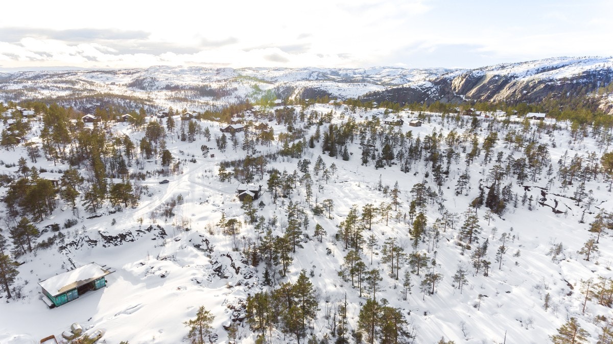 Her finnes det muligheter for å bade, fiske og jakte. Galleribilde