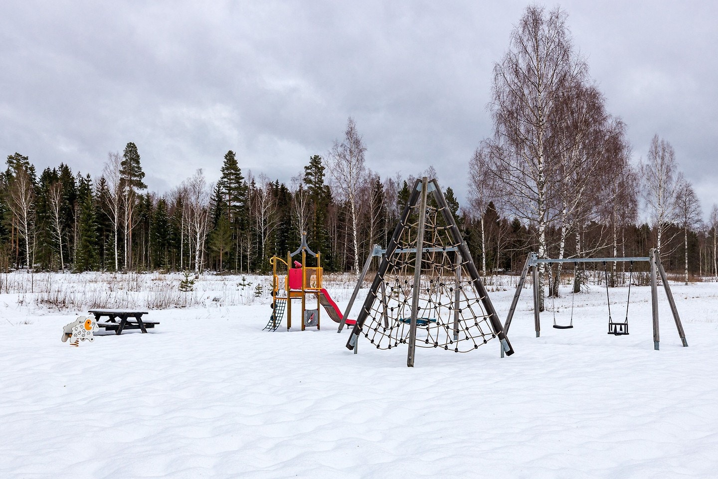 Lekpark i området Galleribilde