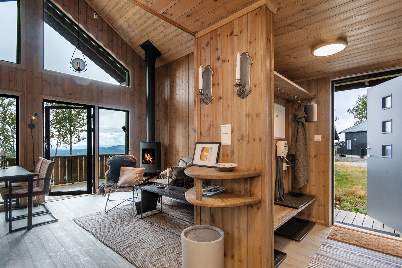 Koselig og praktisk gang. Galleribilde