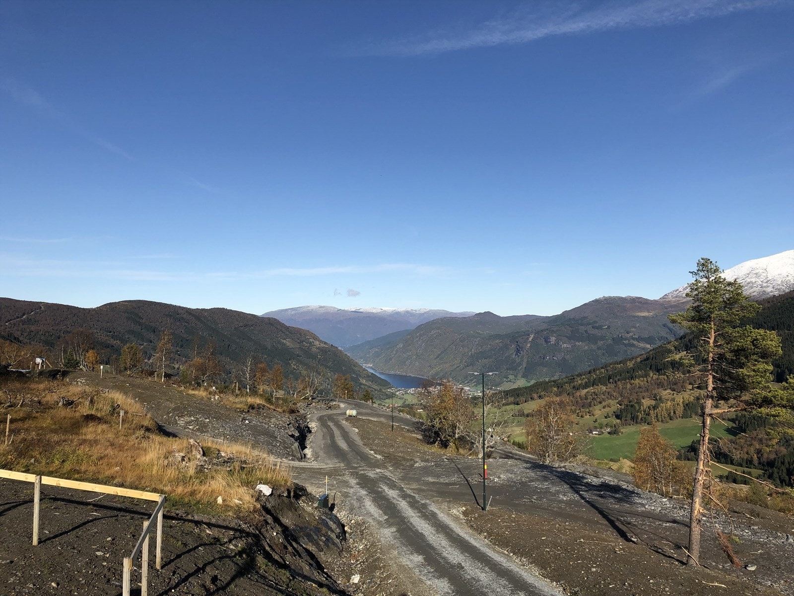 Det er seks ledige hyttetomter klare for nye eiere. Galleribilde