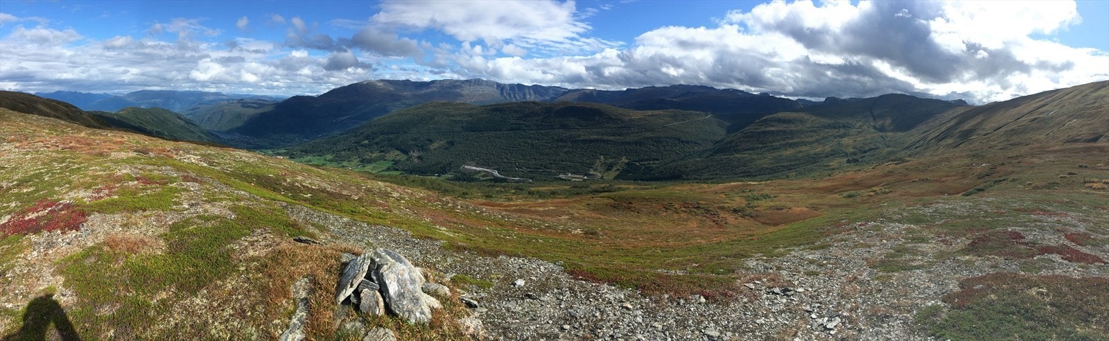 Ved de mest nyttede innfallsportene er det satt opp informasjonstavler med kart og nyttige opplysninger. Galleribilde