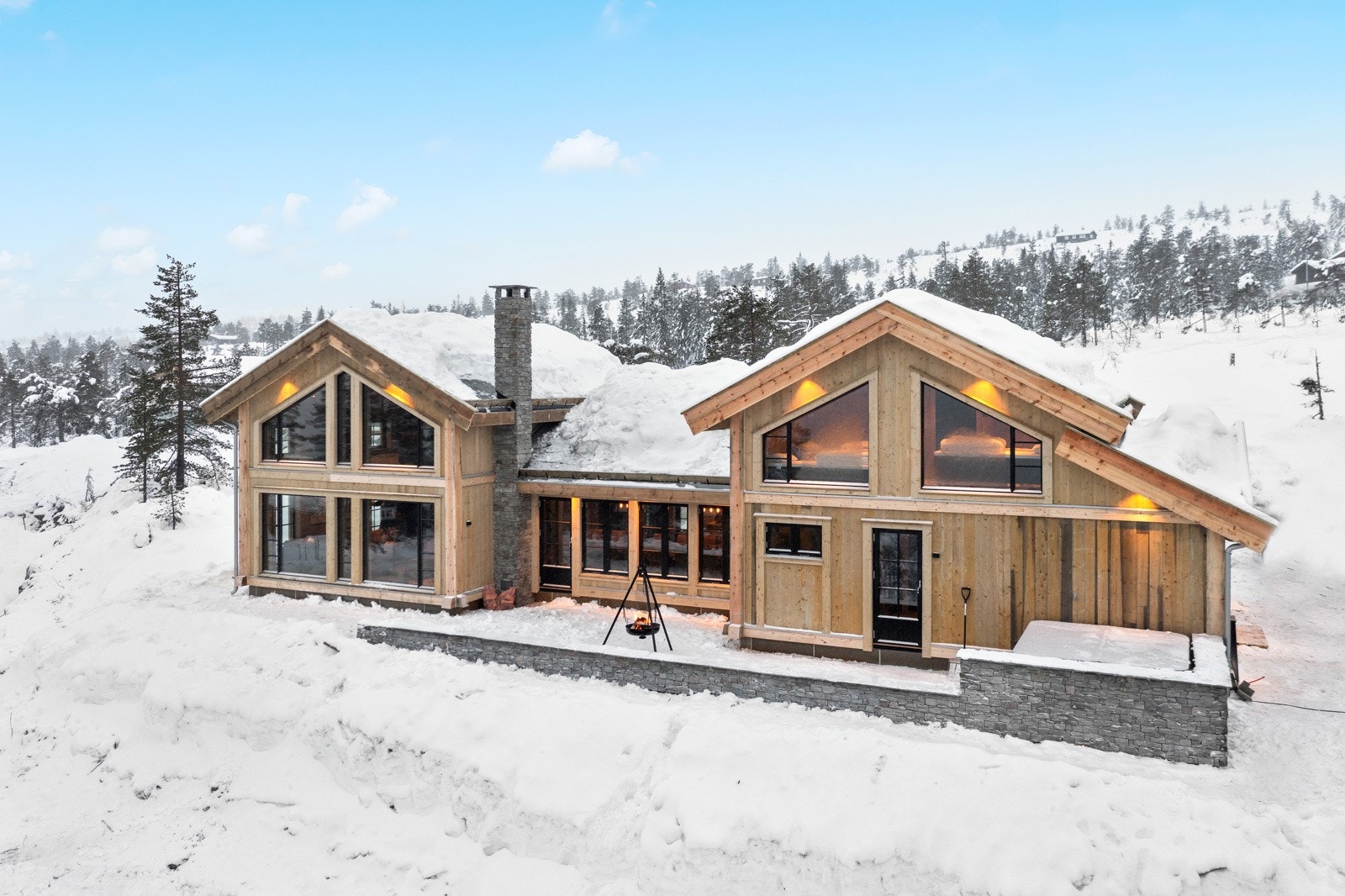 Dette er hyttemodellen Utsikten Moderne! Galleribilde