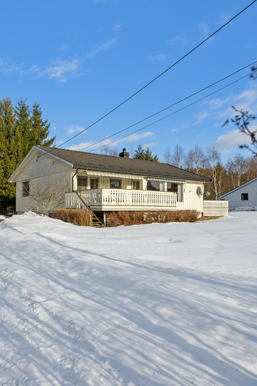 Huset har alle nødvendige boligrom på en flate Galleribilde