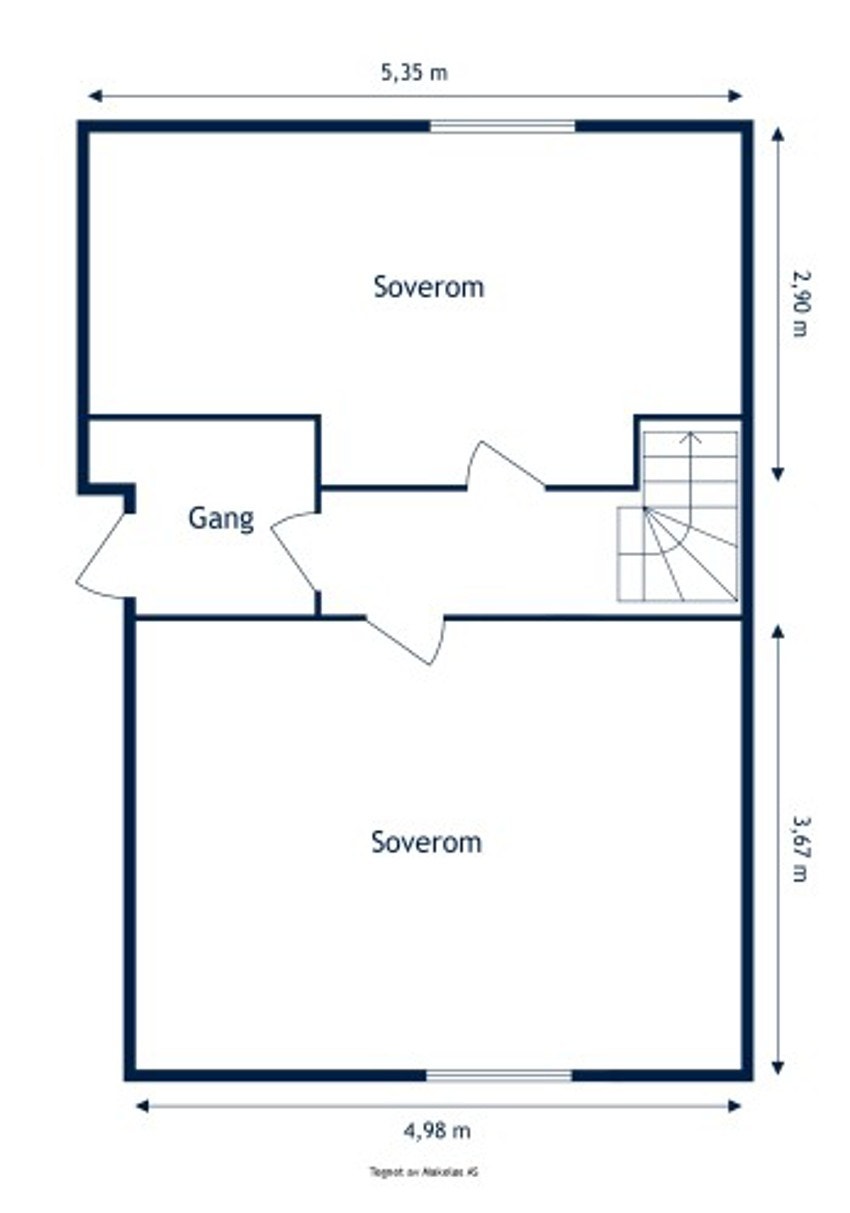 Plantegning kjelleretasje. Galleribilde