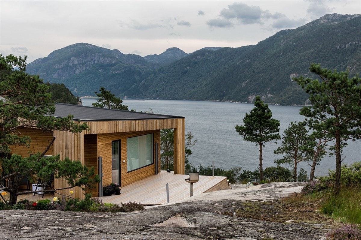 Hytte levert fra MARK Gruppen Galleribilde