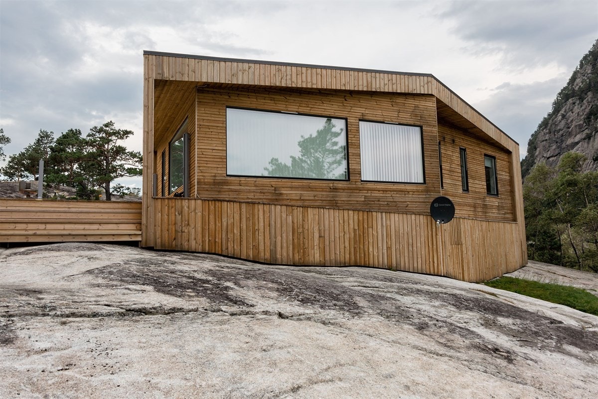 Hytte levert fra MARK Gruppen Galleribilde