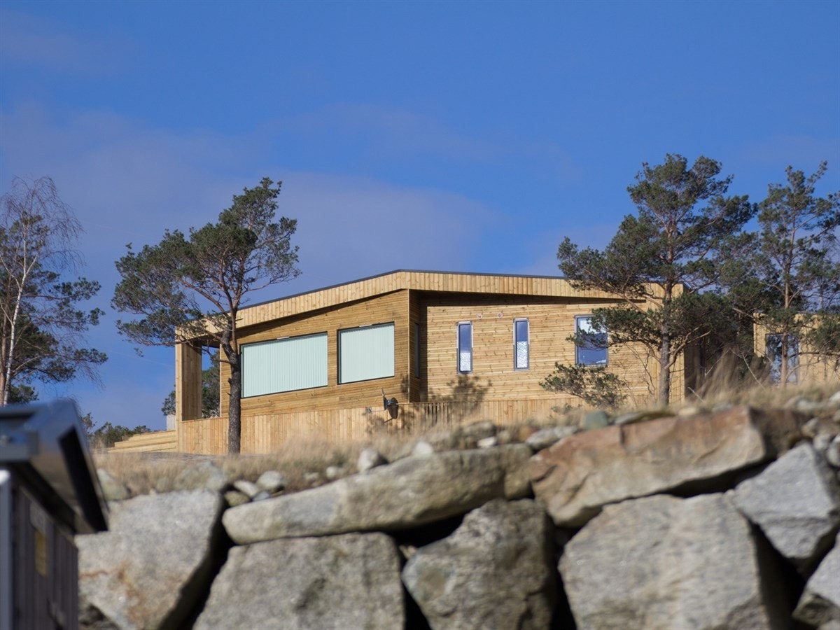 Hytte levert fra MARK Gruppen Galleribilde