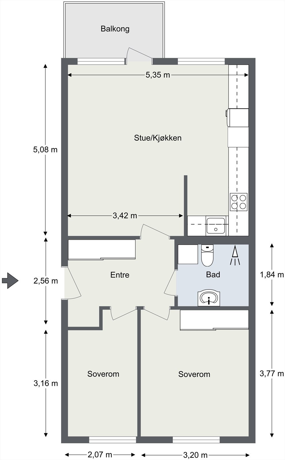 Dagens planløsning, få deg en god oversikt! Galleribilde