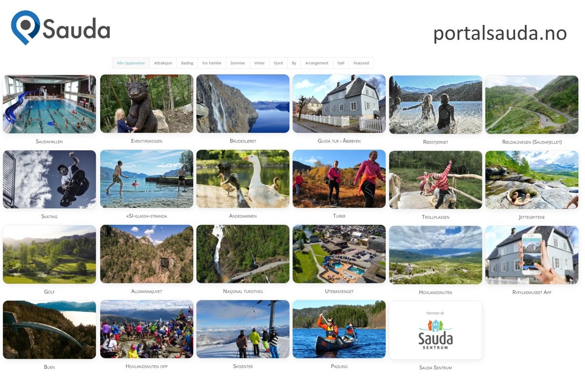 Opplevelser i Sauda - se portalsauda.no Galleribilde