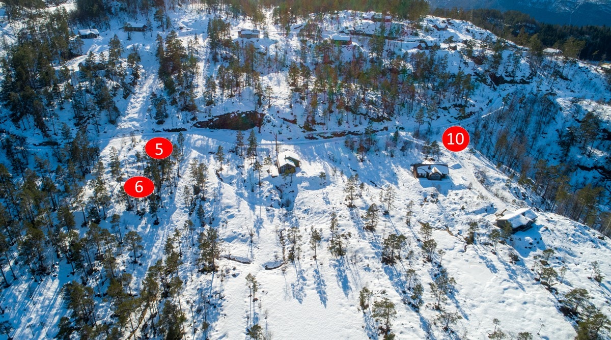 Merket ledige tomter Galleribilde