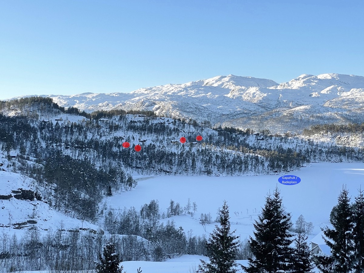 Merket ledige tomter Galleribilde