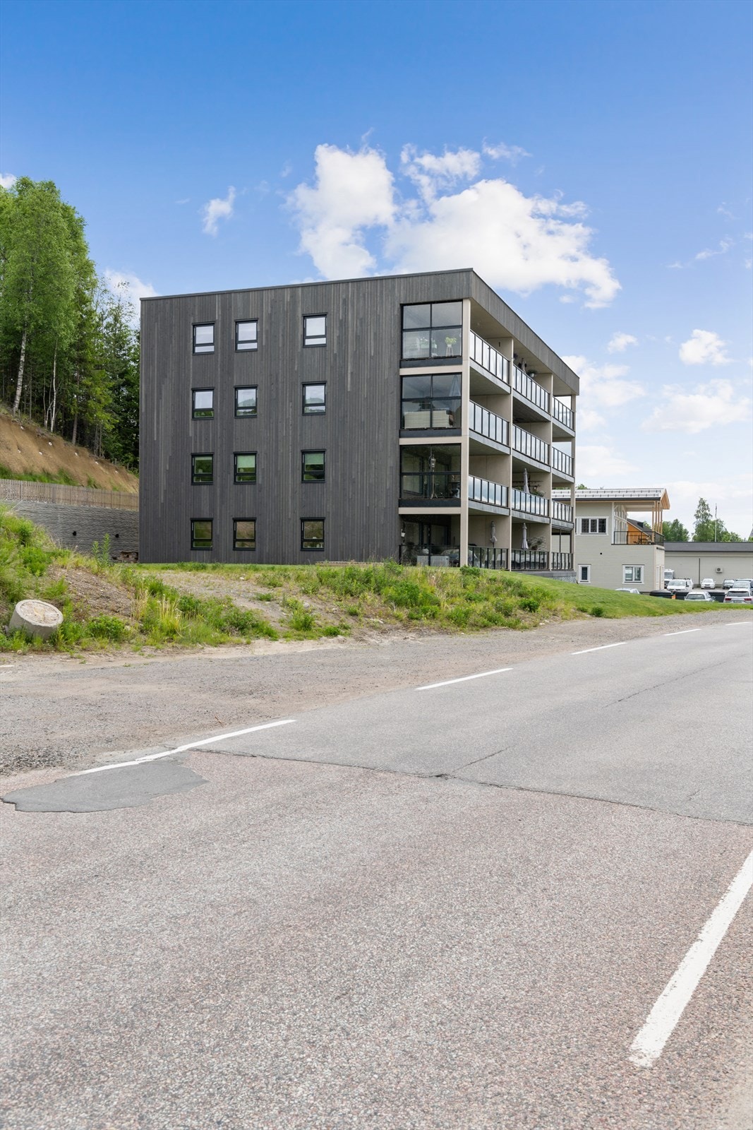 Leilighetsbygget. Galleribilde