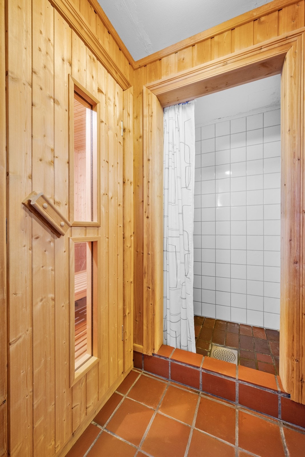 Badstu og dusjrom. Galleribilde