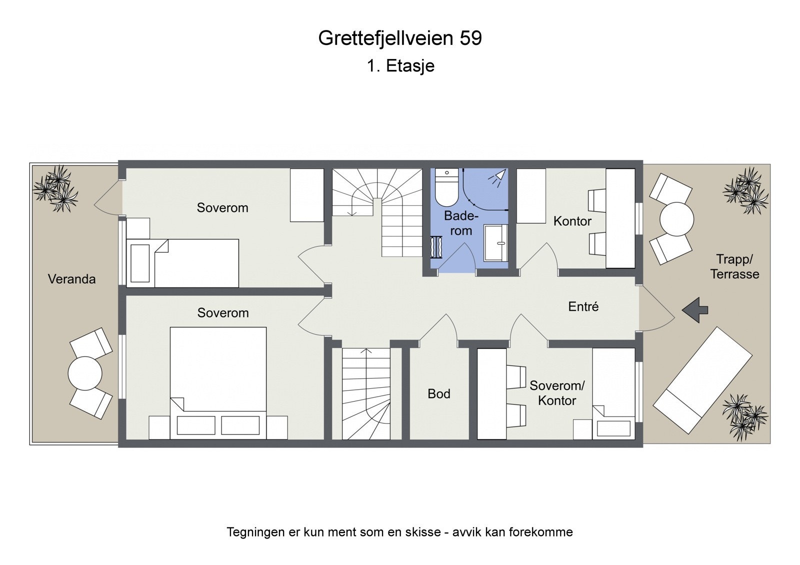 Grettefjellveien 59 - 2D - 1. Etasje Galleribilde