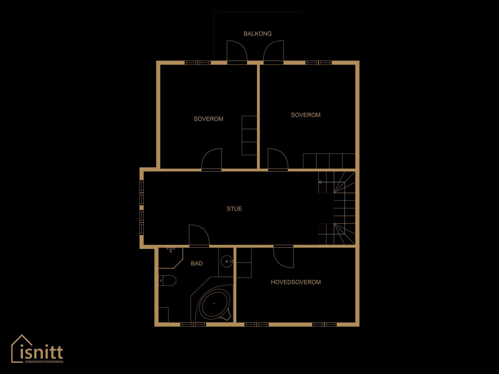 Plantegning 2.etasje. Galleribilde