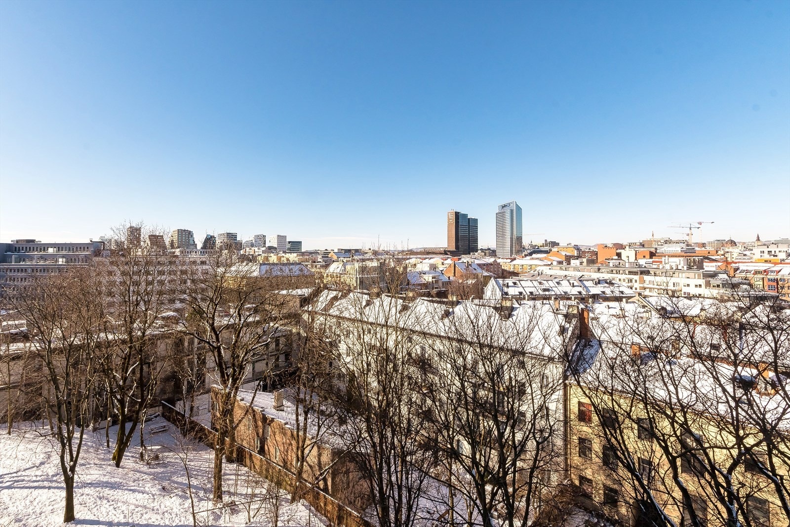 Det er ingen bygg i front som kommer i veien for utsikten Galleribilde