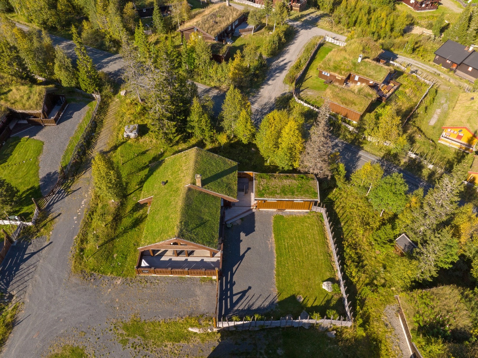 Eiet tomt på 827 kvm innerst i blindvei i et veletablert hyttefelt Galleribilde