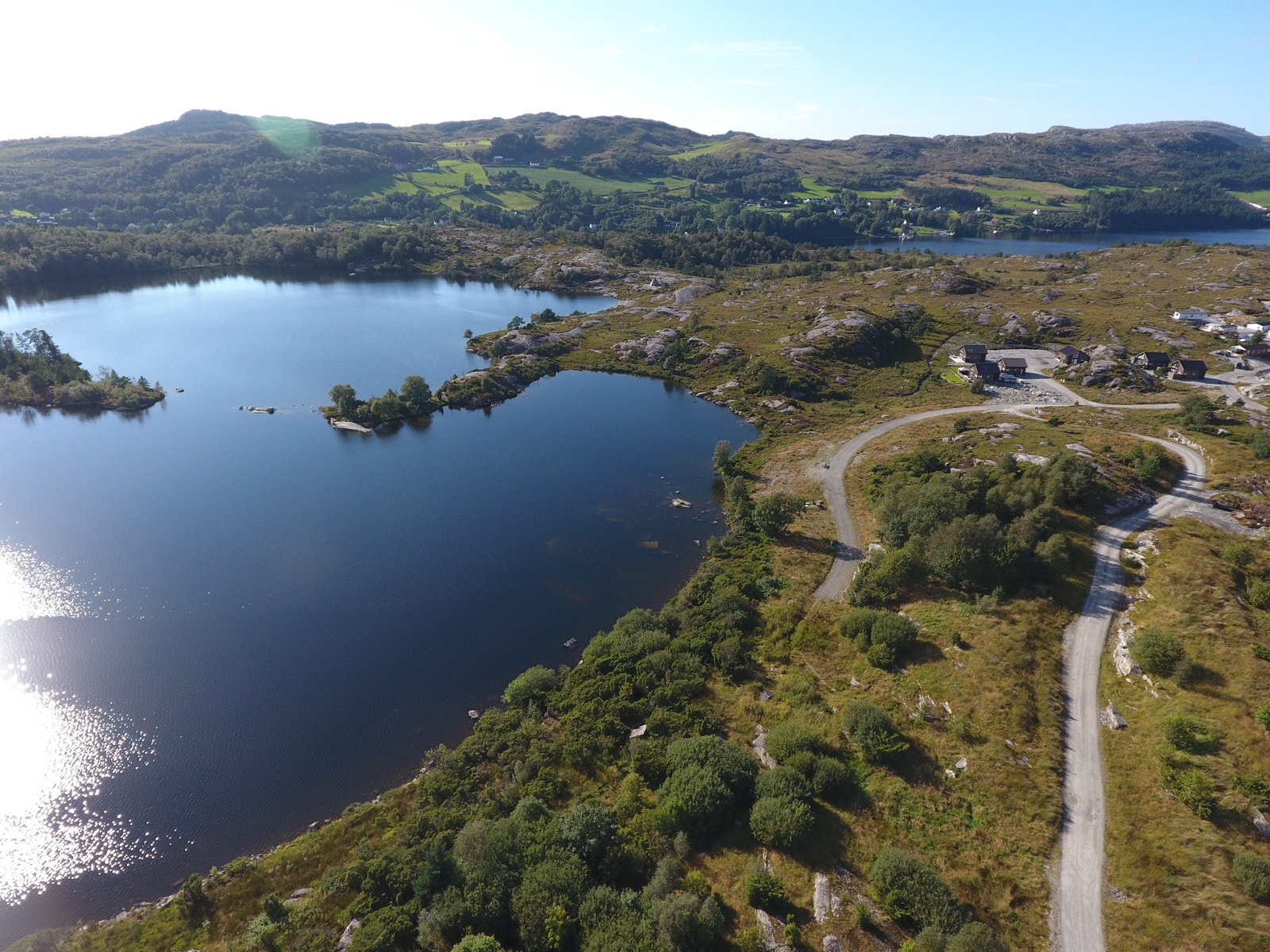 Dronefoto Galleribilde