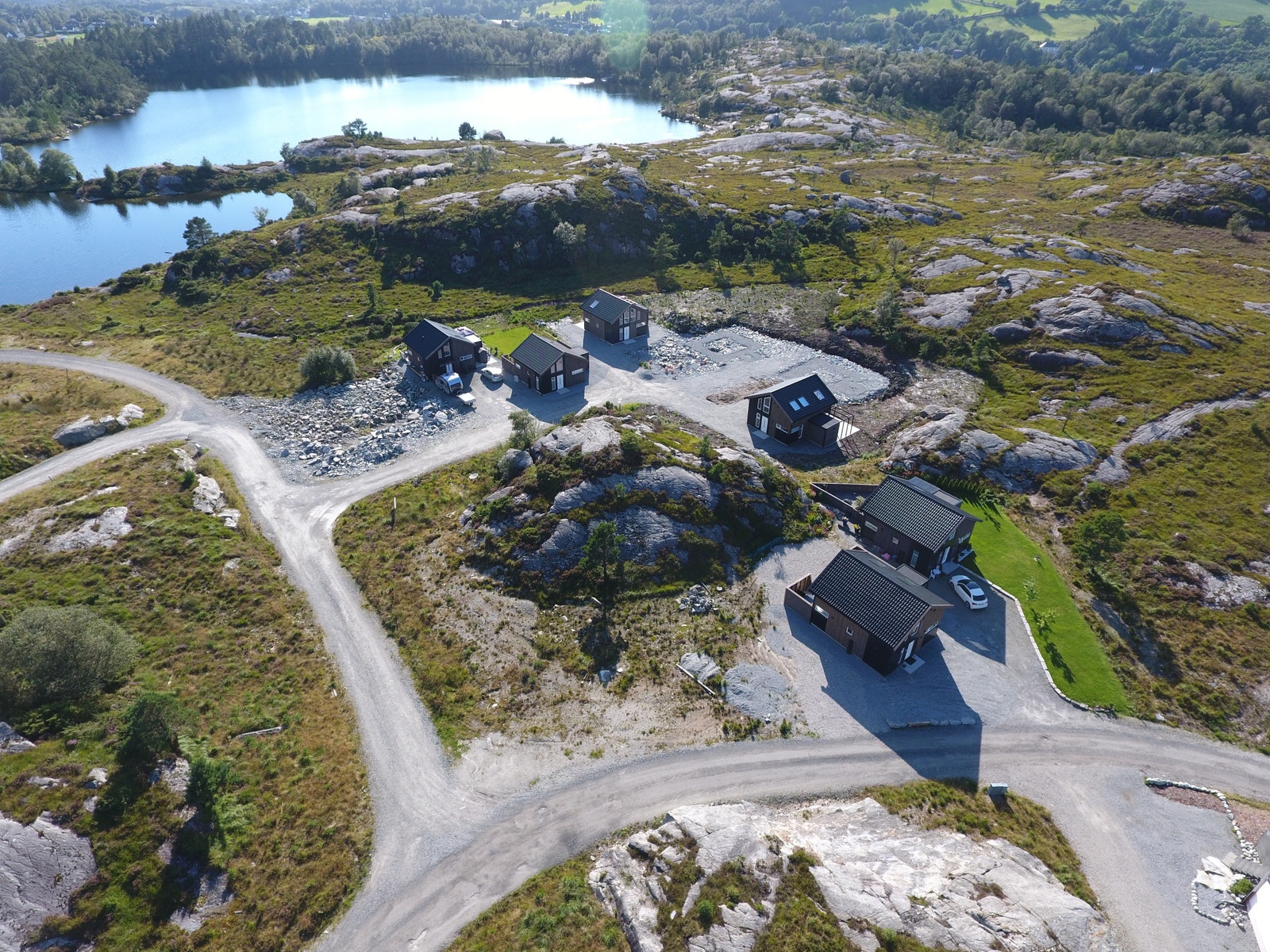 Dronefoto Galleribilde
