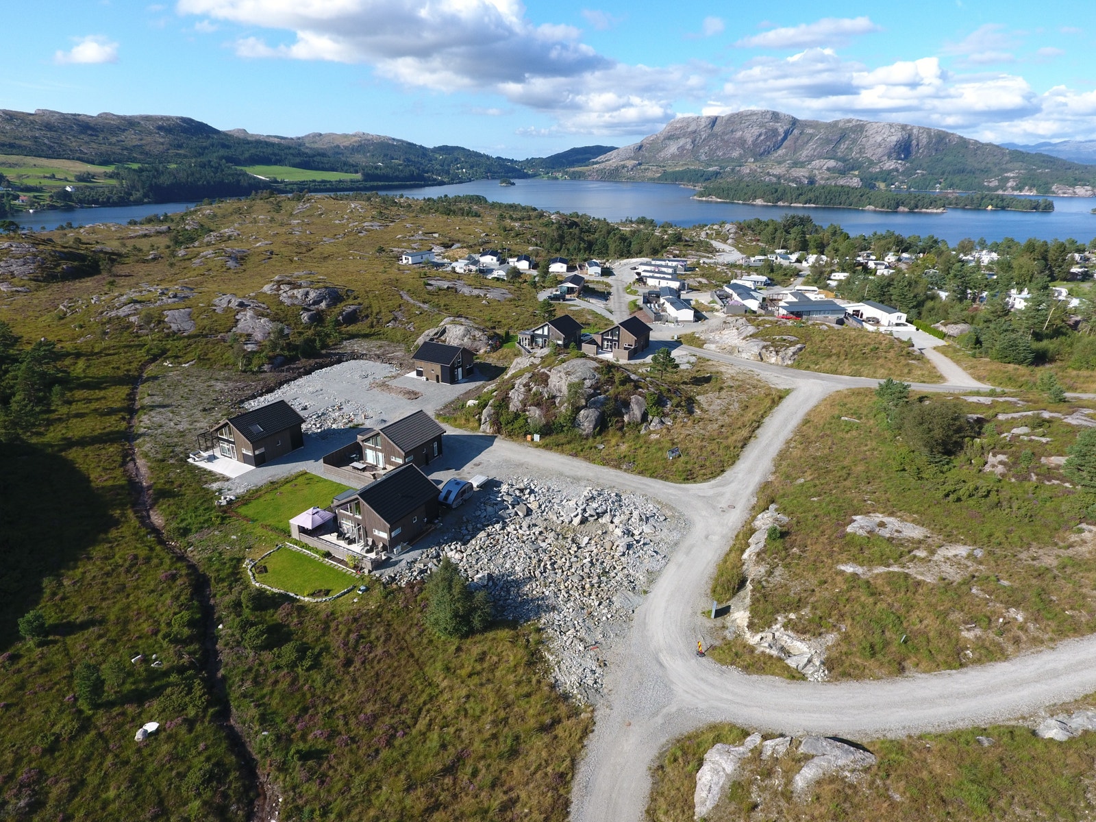 Dronefoto Galleribilde