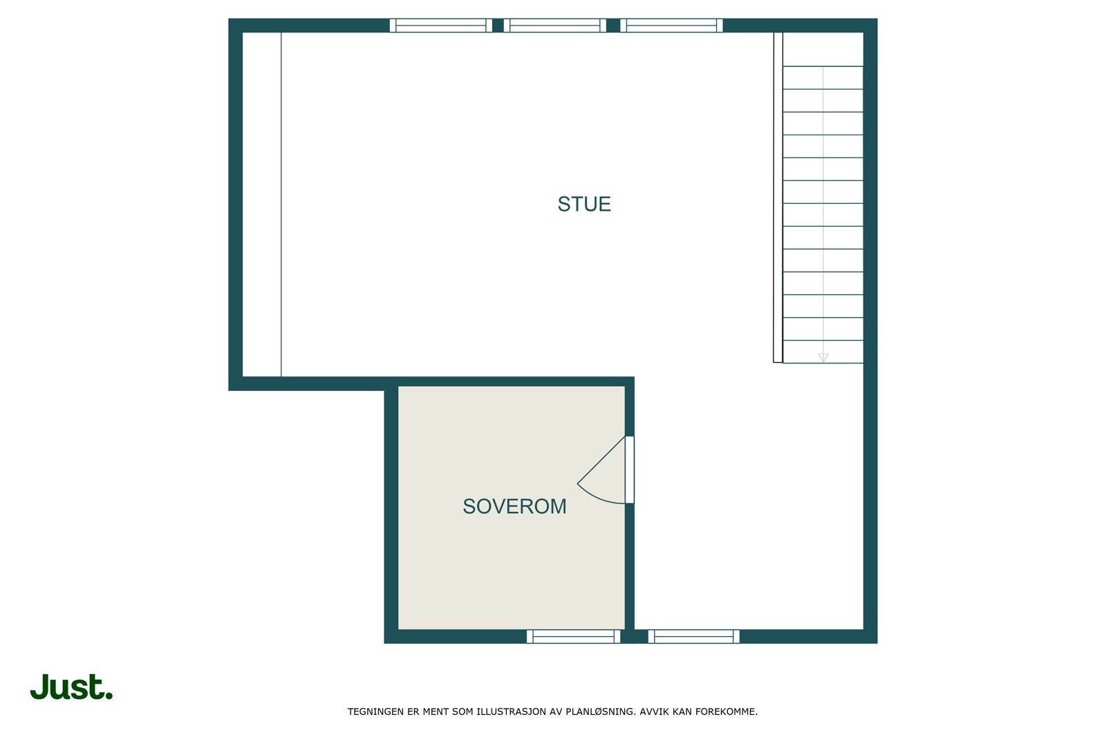 Planskisse, loft