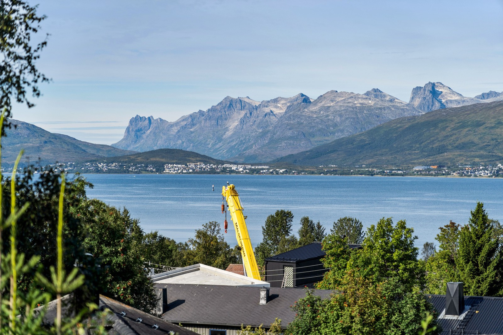 Her kan du nyte fantastiske sol- og utsiktsforhold!