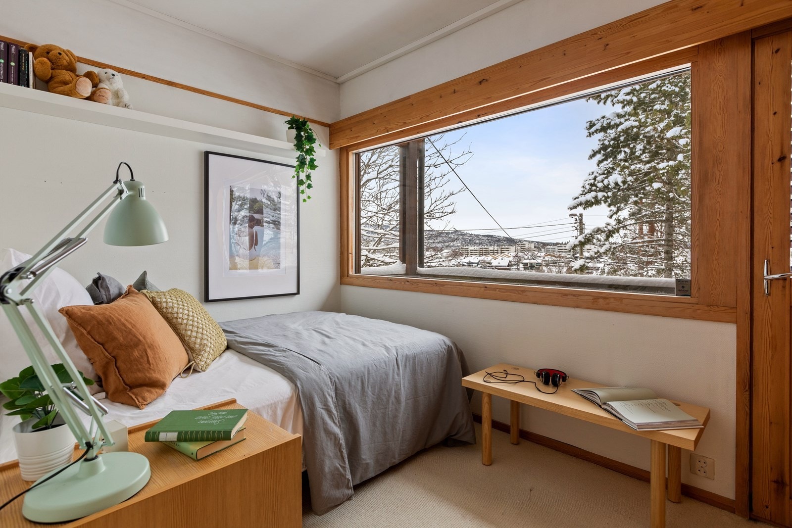Godt med plass til garderobeskap i soverommene. Galleribilde