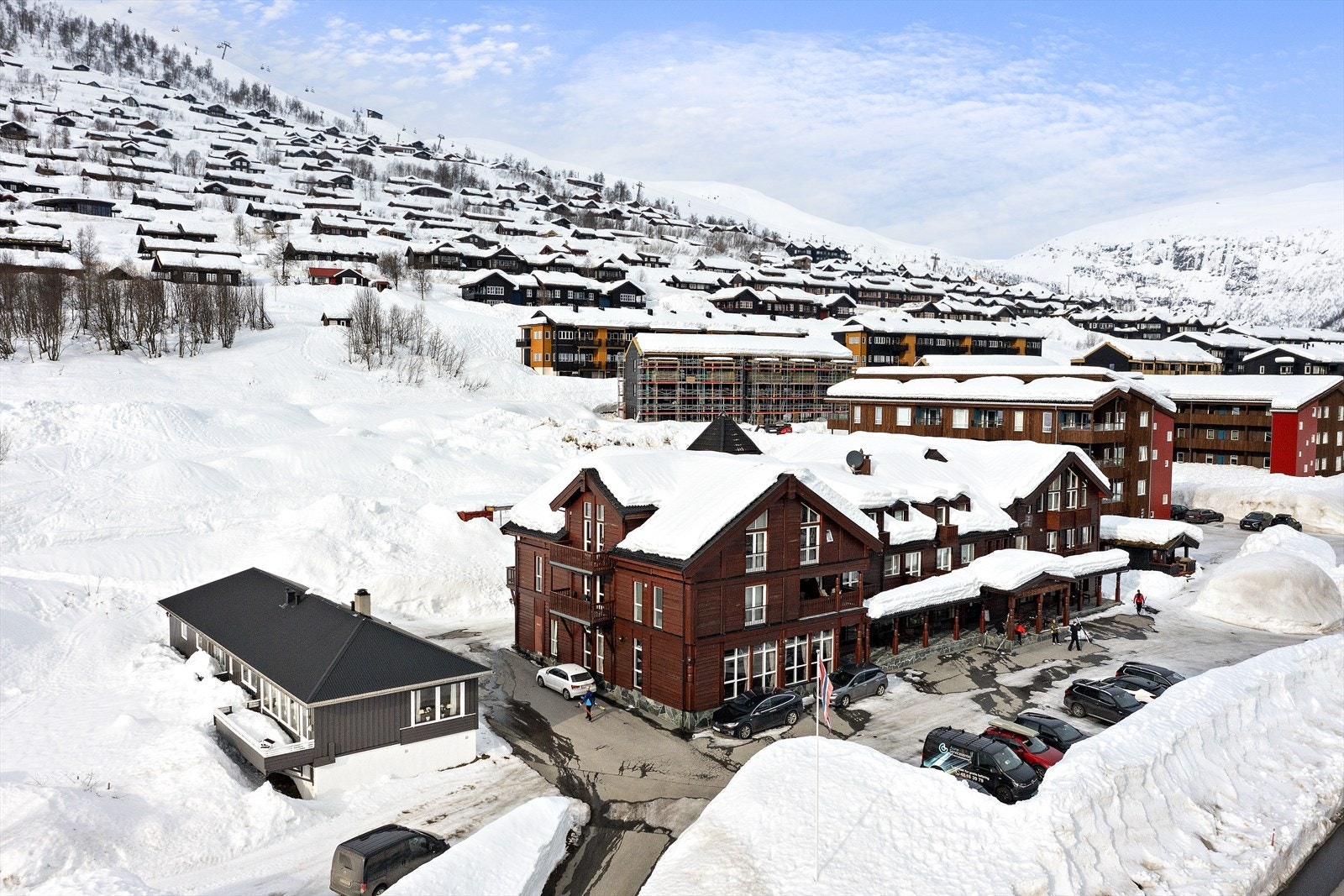Leiligheten ligger i andre etasje hos Vossestrand hotel & apartments Galleribilde
