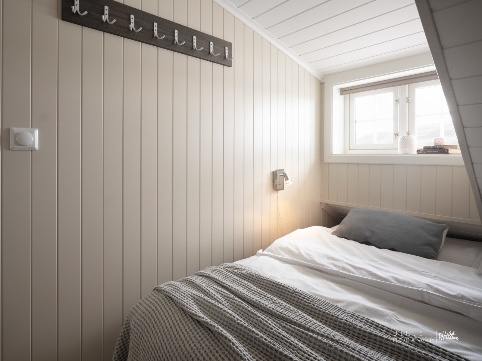 Soverom 2 / Bildene er fra naboleiligheten som er tilsvarende, men speilvendt. Avvik vil forekomme Galleribilde