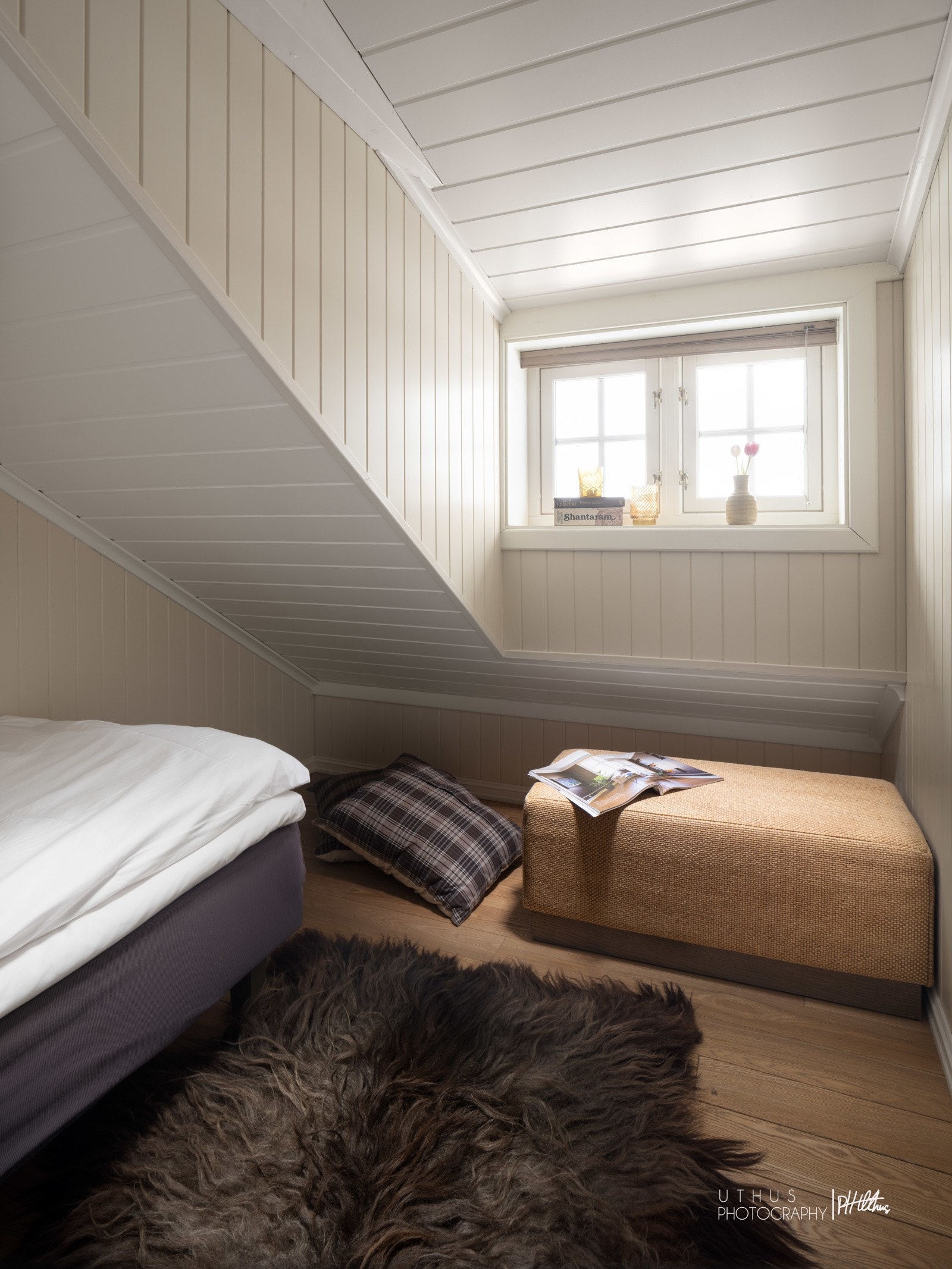 Soverom 3 / Bildene er fra naboleiligheten som er tilsvarende, men speilvendt. Avvik vil forekomme Galleribilde