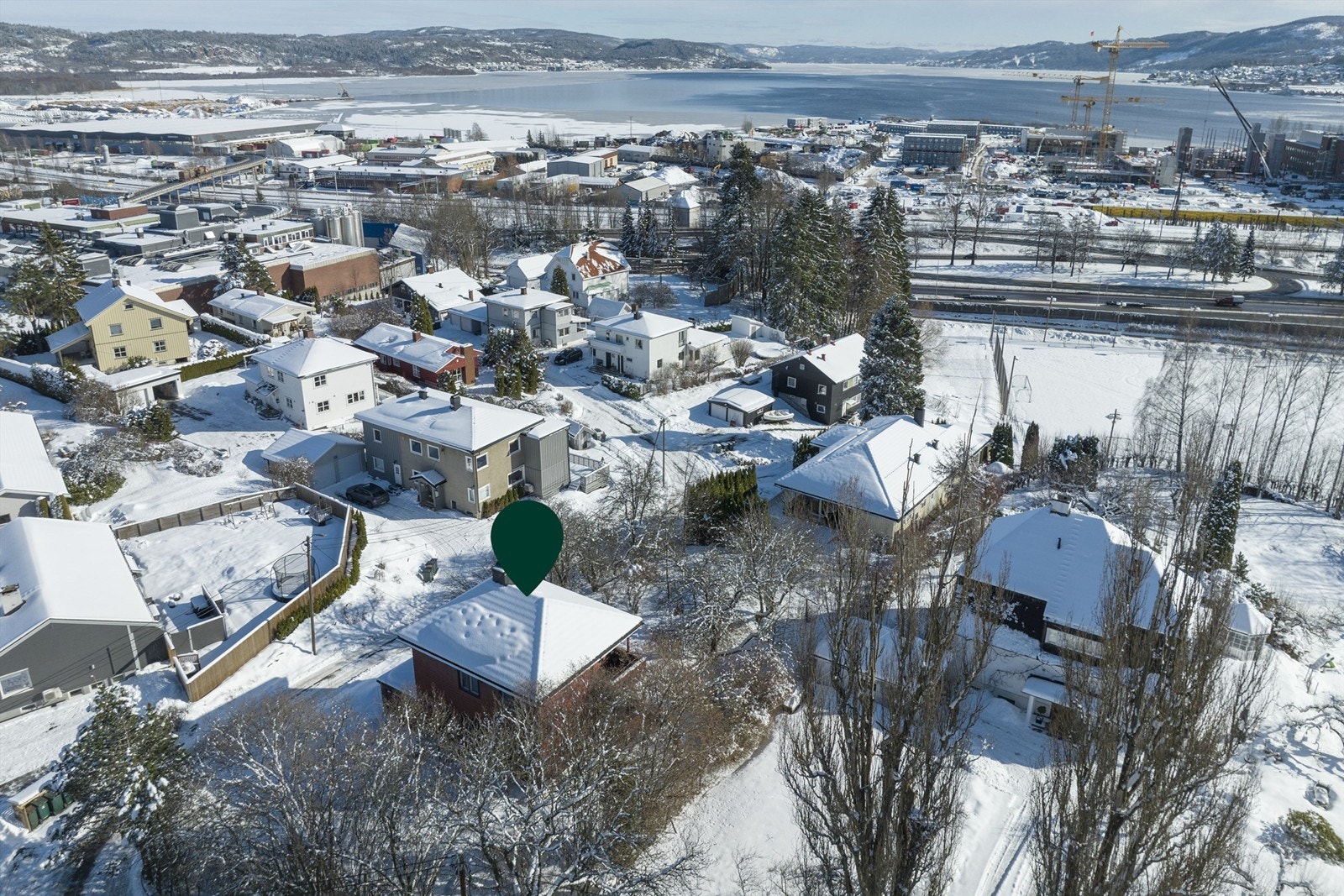 Det blir kort vei til den nye Fjordbyen med et urbant sjøliv og helseparken med nytt sykehus Galleribilde