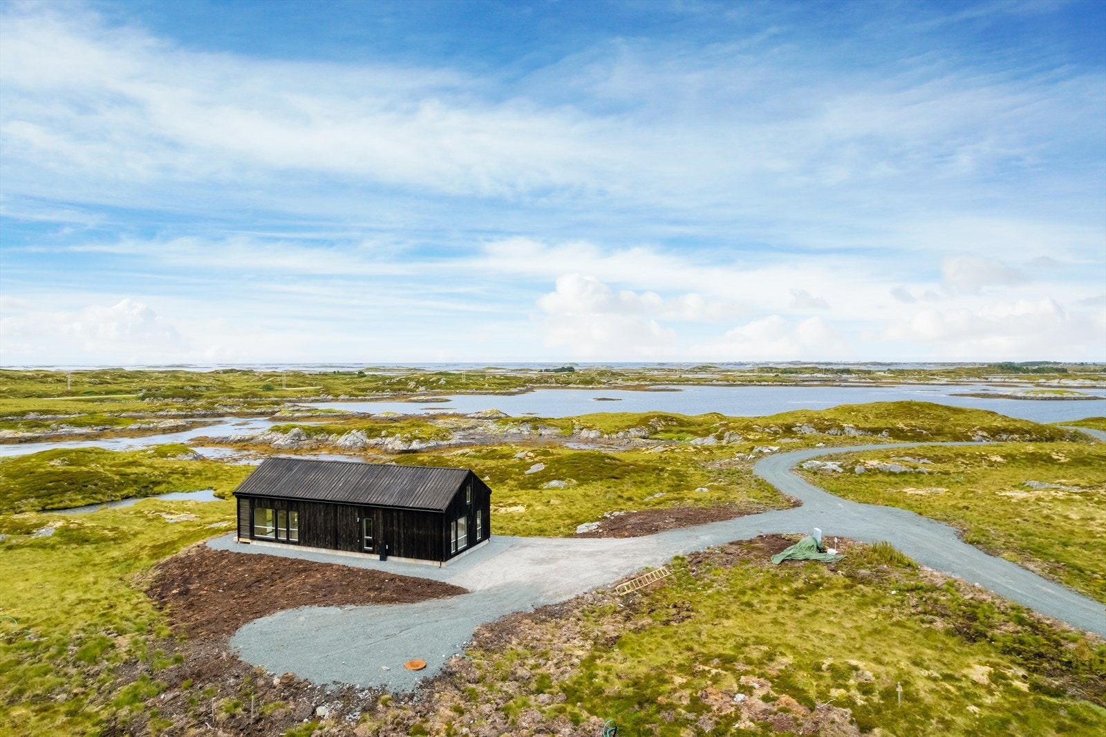 Dronefoto Galleribilde