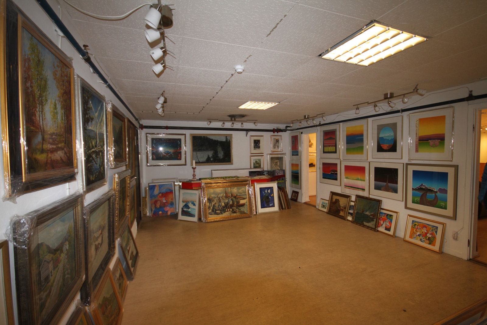 Separat rom innerst i lokalet. Galleribilde