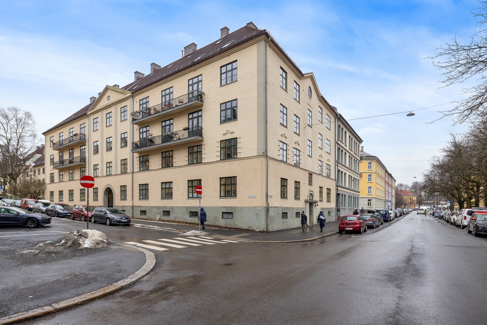 Utvendig fasade. Galleribilde