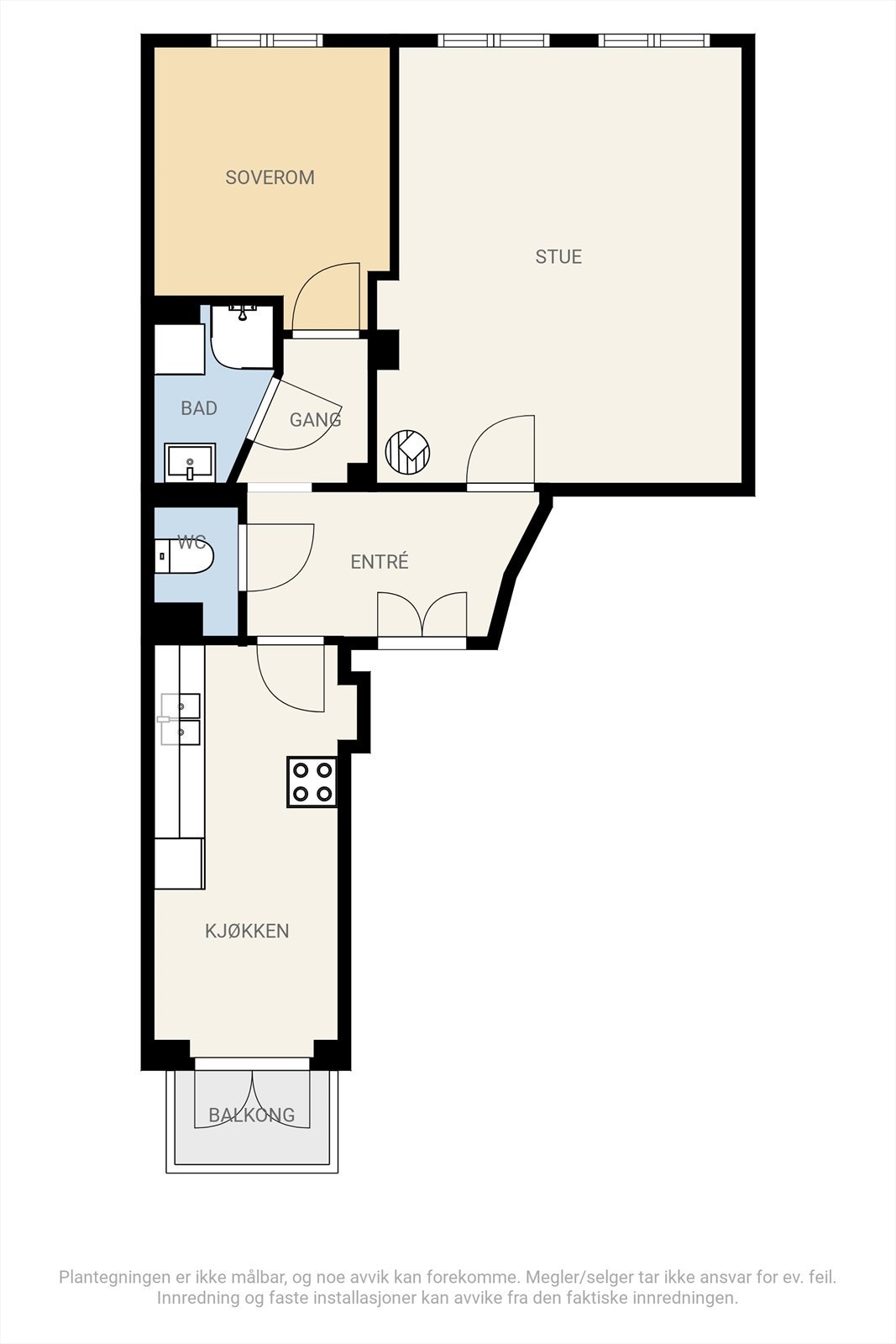 Plantegning. Galleribilde