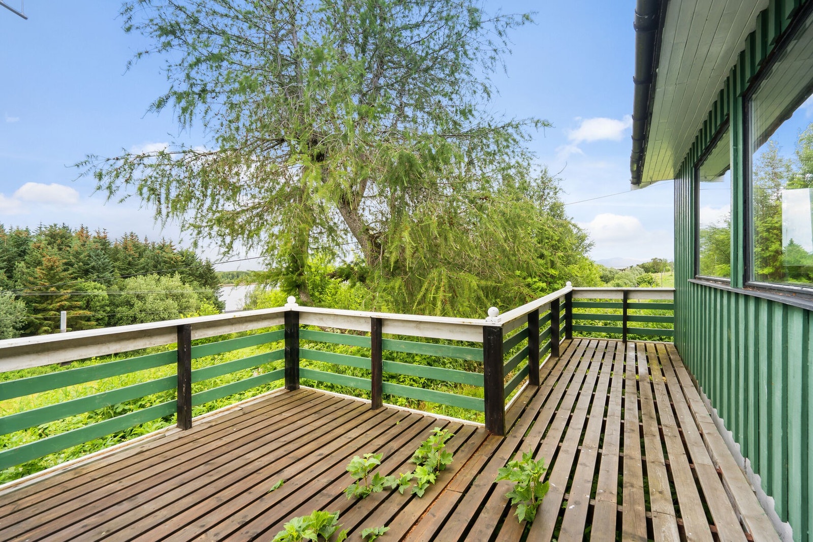 Balkong med gode sol- og utsiktsforhold! Galleribilde