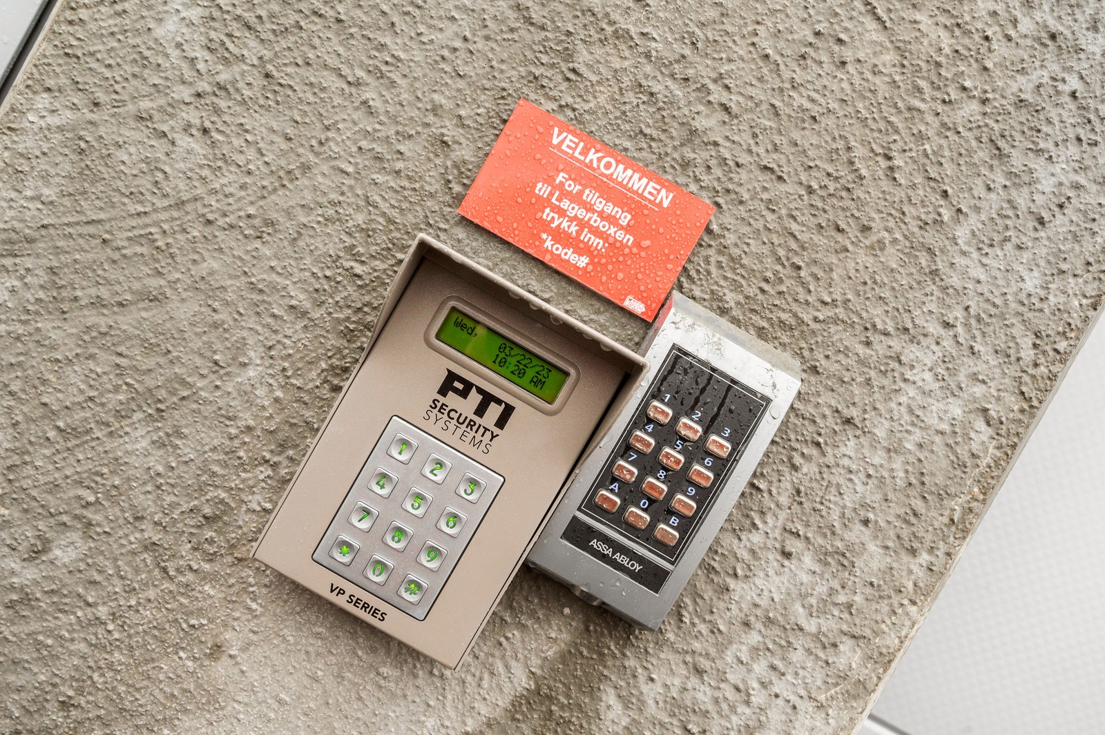 Trygg lagring med unik adgangskode Galleribilde