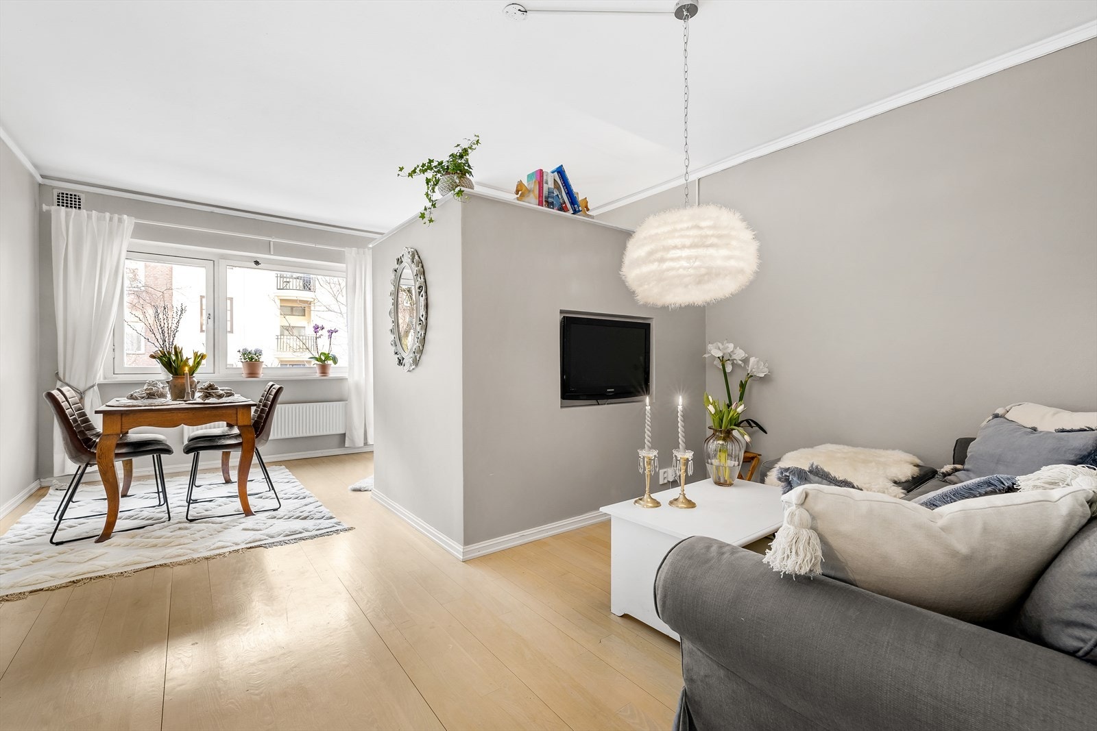 Arealeffektiv leilighet med en smart planløsning. Galleribilde