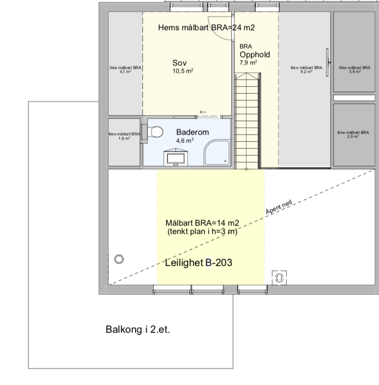 Plantegning Galleribilde