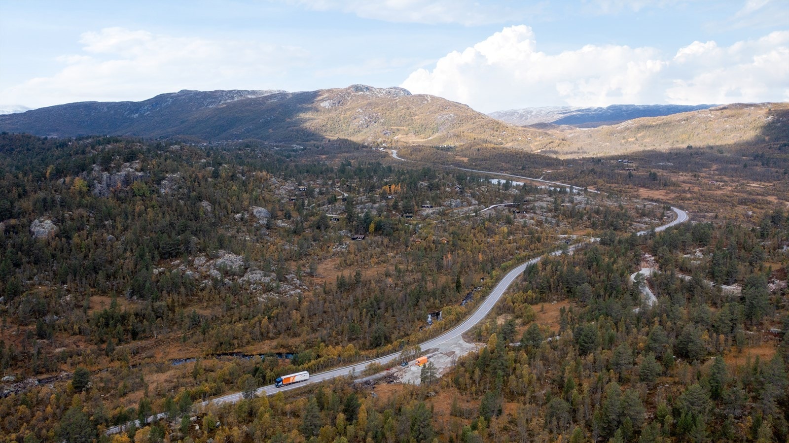Totalt vil det være 49 tomter på feltet når alt er ferdig utbygd Galleribilde