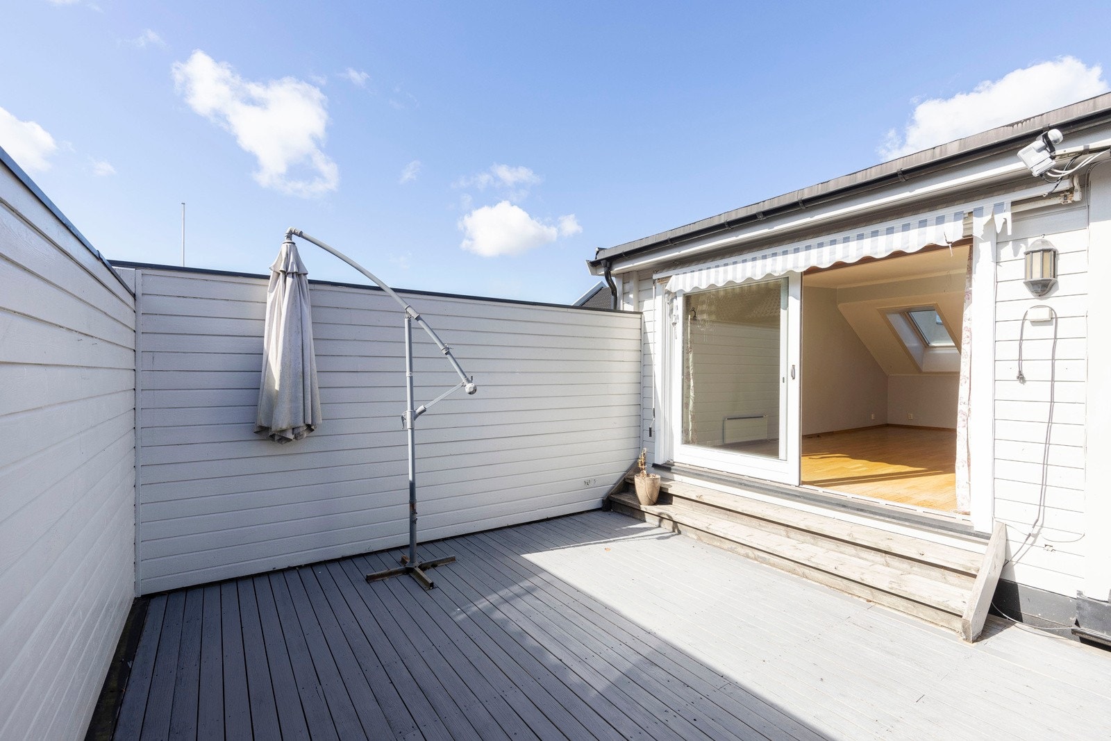 Verandaen er tilknyttet stuen. Galleribilde