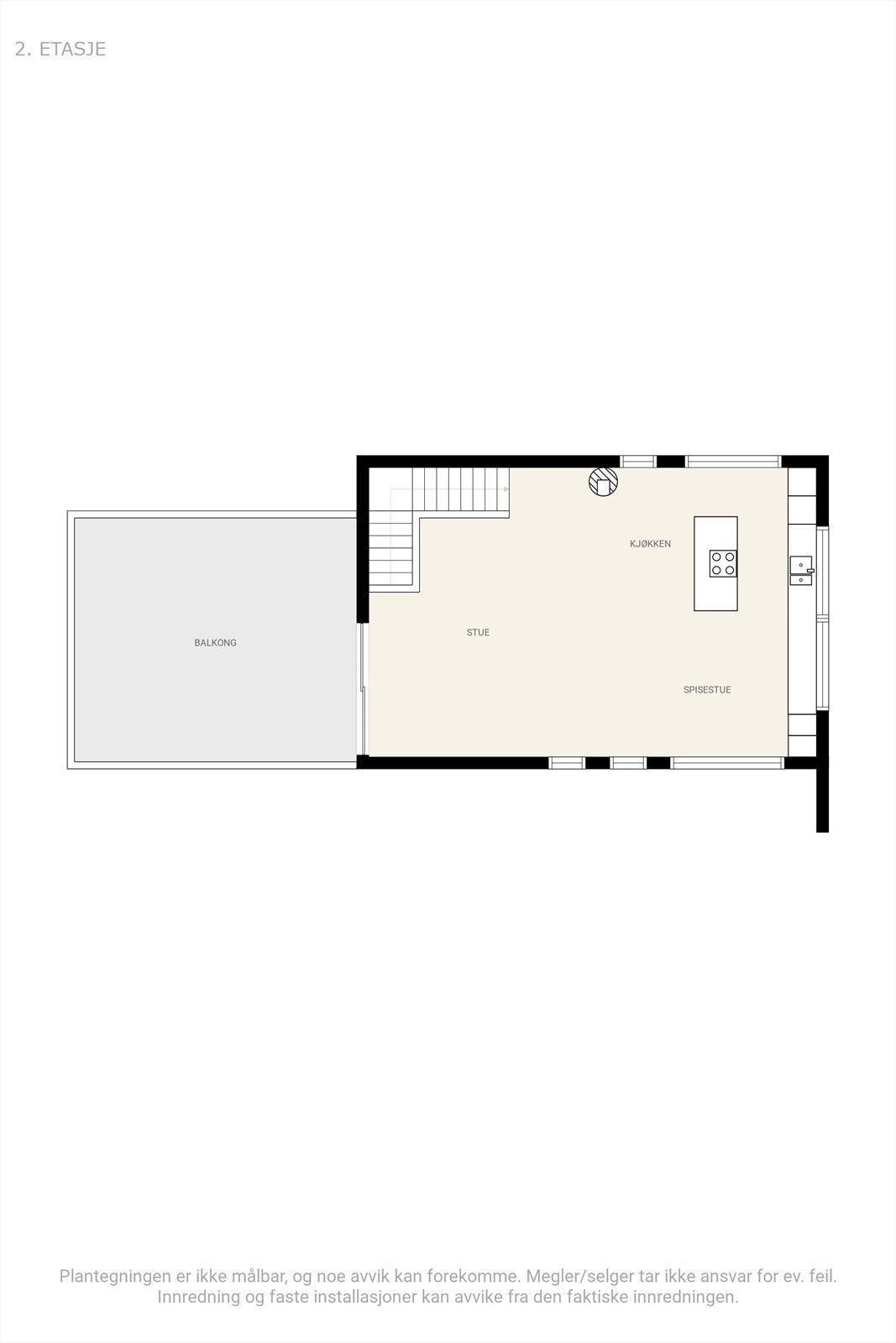 Plantegning 2 etg Galleribilde