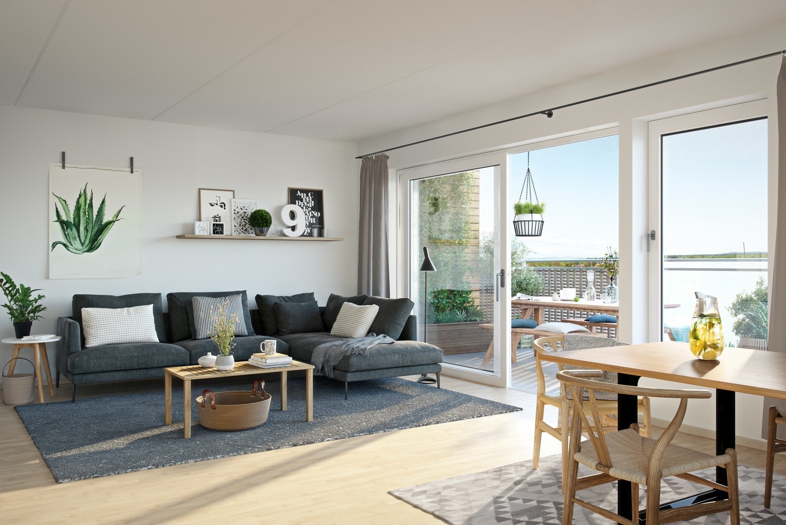 Kun ment som illustrasjon. Illustrert fra en annen bolig i prosjektet og avvik vil forekomme. Galleribilde