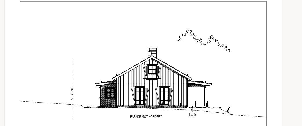 FASADE NORDØST Galleribilde