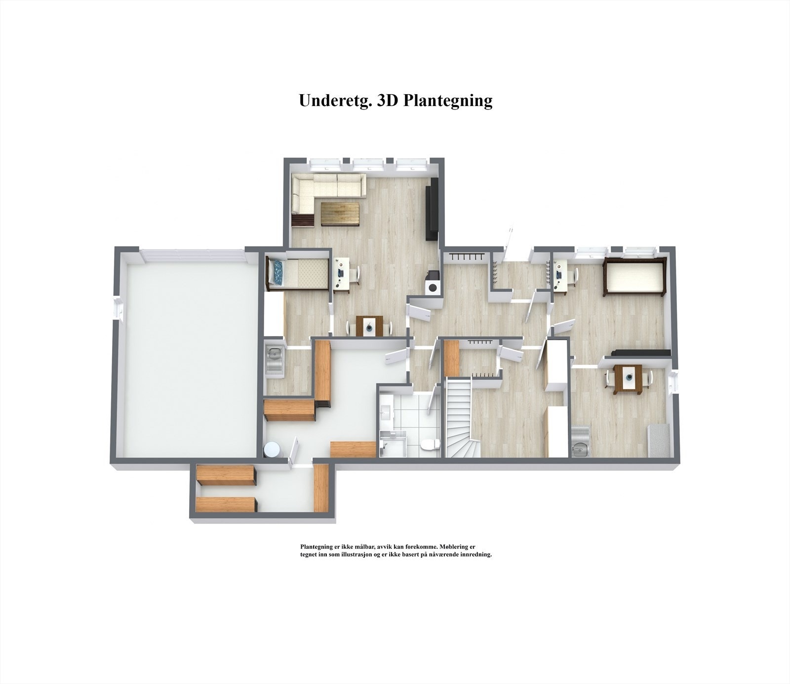 Liv Grannes veg 3 - 2. Floor - 3D Floor Plan.jpg Galleribilde
